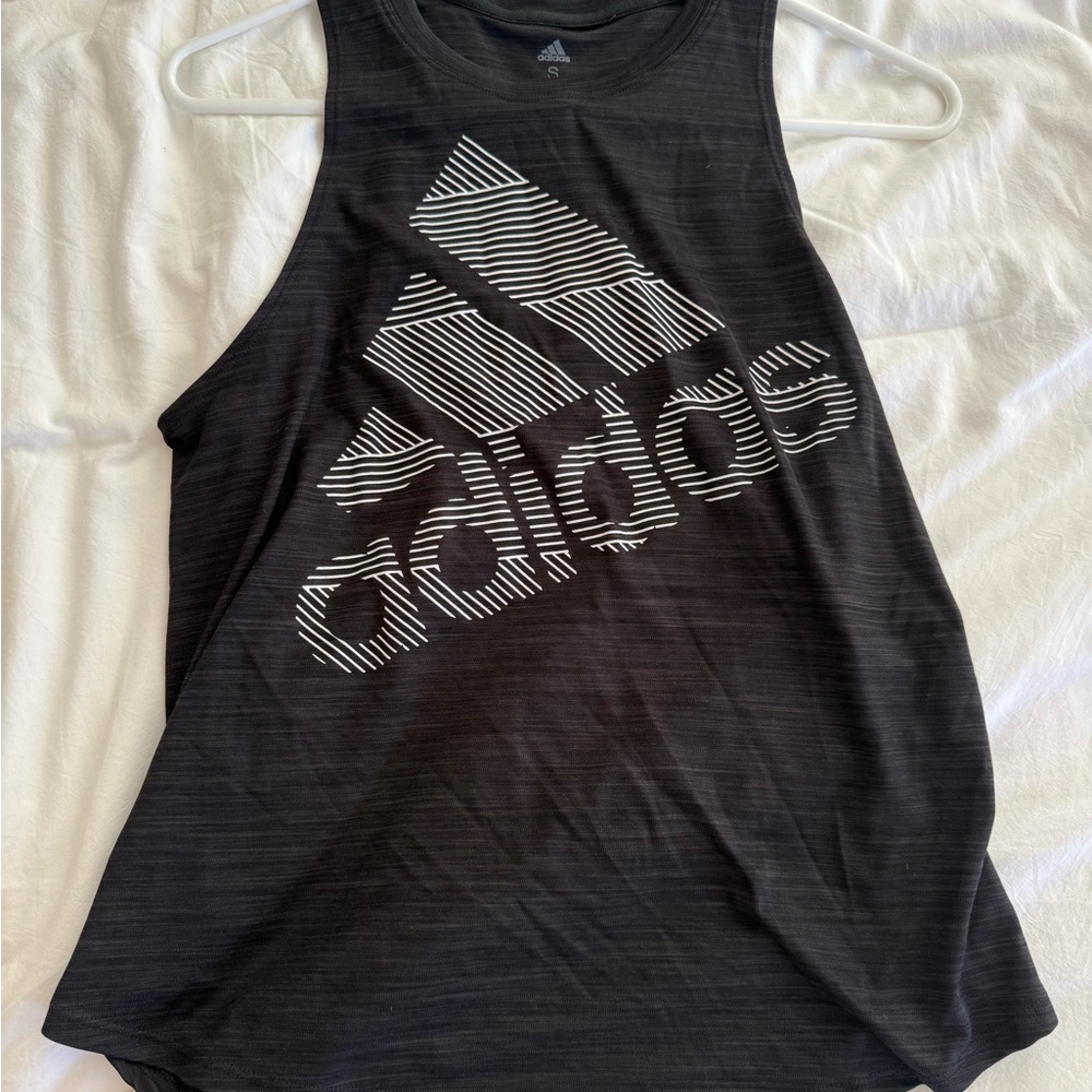 Adidas Charcoal Gray Tank Top